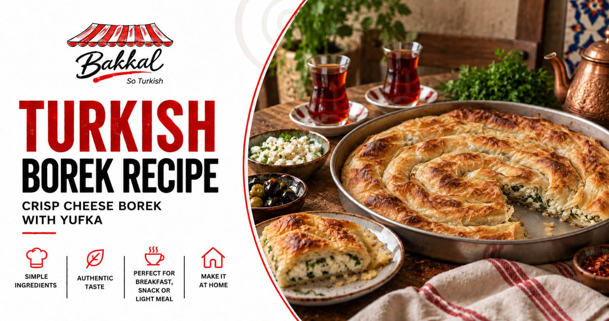 Crisp Cheese Börek with Yufka