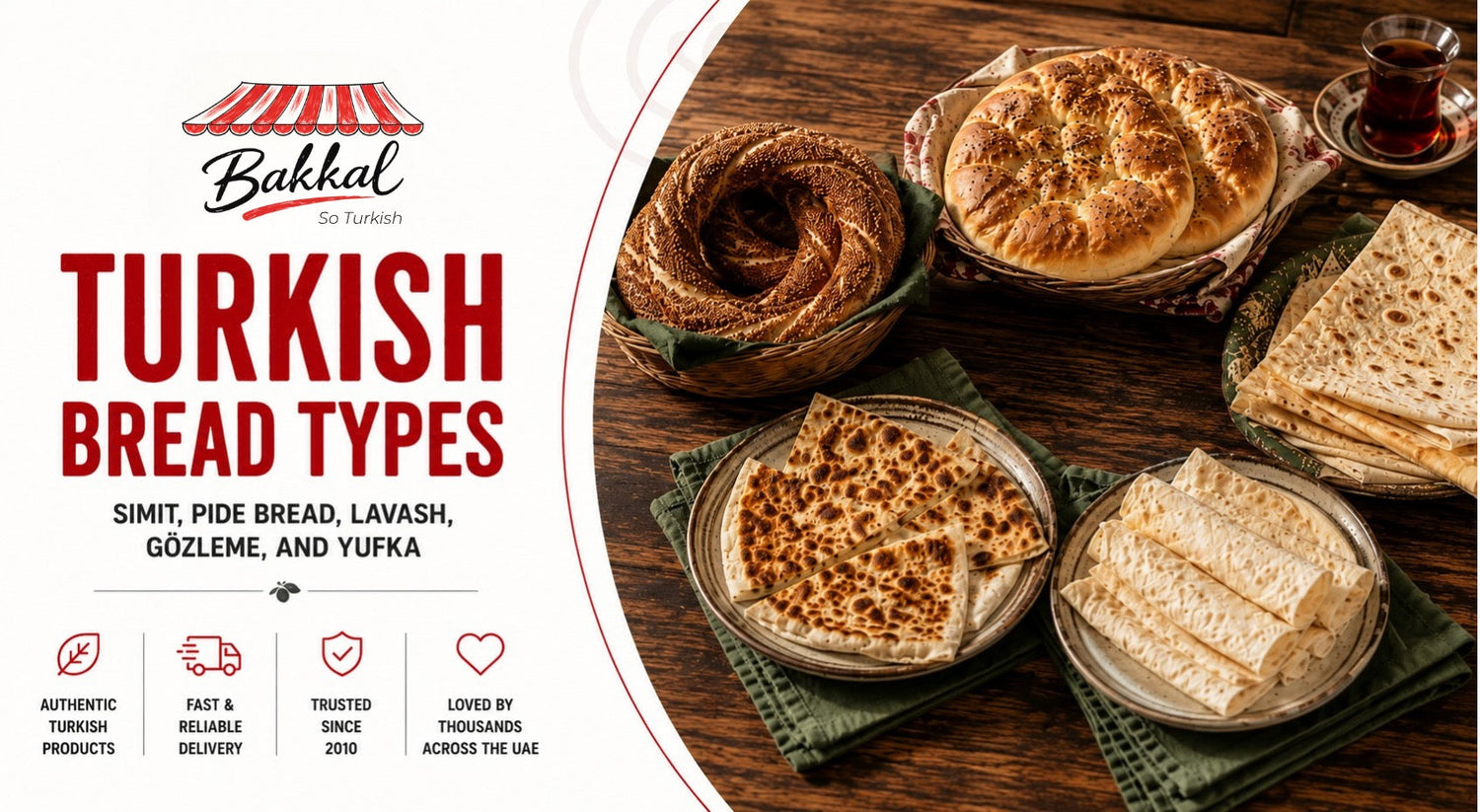 Turkish Bread Types Explained: Simit, Pide Bread, Lavash and More