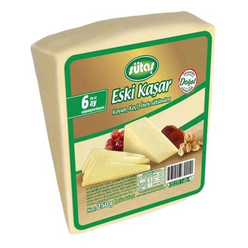Aged Kashkaval Cheese - 250 gr