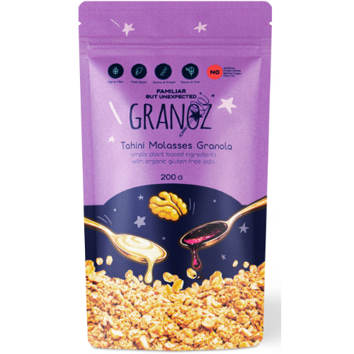 Granoz Tahini Molasses Granola 200 gr