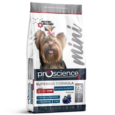 Teo Premium ProScience Mini Adult Salmon & Blueberry Dog Food 7kg