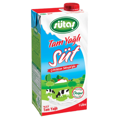 UHT Milk Full Fat 3.5% - 1000 ml