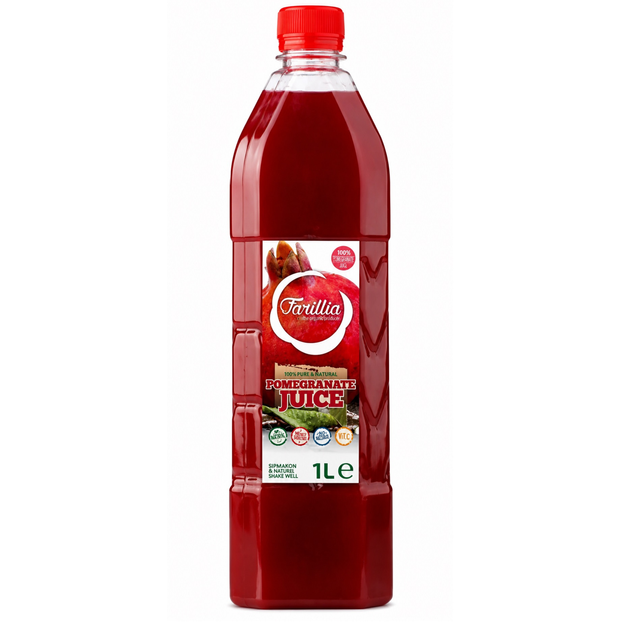 Farillia - Natural Squeezed Pomegranate Juice - 1 lt