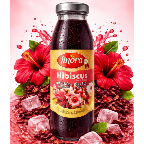 Linora Hibiscus Fruit Drink 250 mL