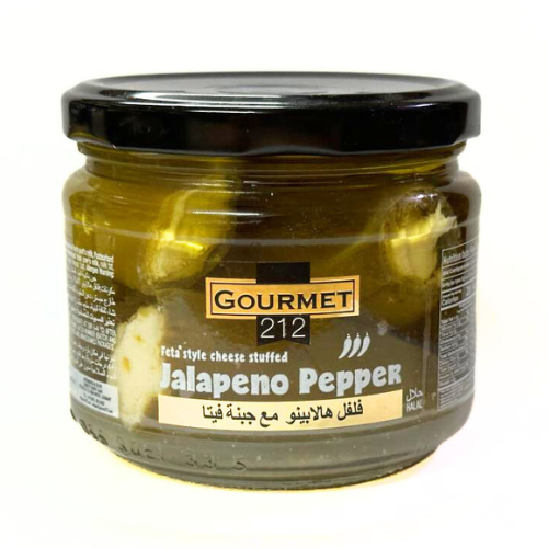 Gourmet212 Feta Style Cheese Stuffed Jalapeno Pepper 300 gr