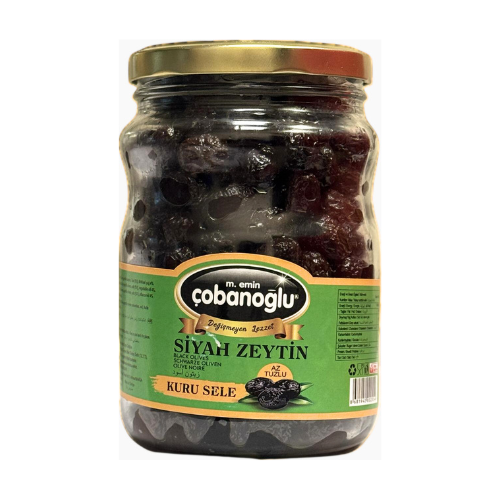Cobanoglu Dehydrated Black Olives 800 gr