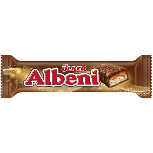 Ulker - Albeni Milk Chocolate Biscuit Bar with Caramel - 40 gr