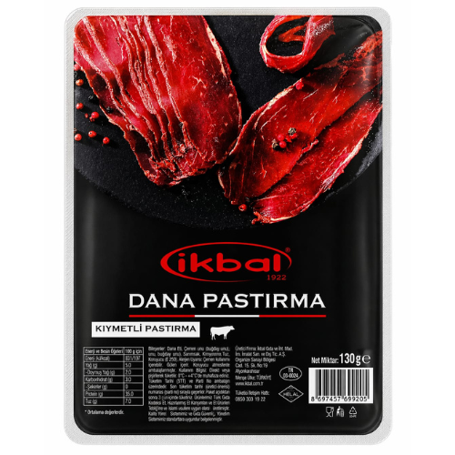 Sliced Beef Classic Pastrami - 130 gr