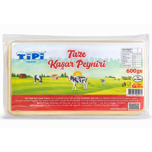 Tipi Aged Kashkaval Cheese 600 gr