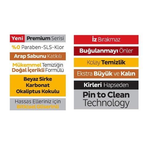 Sleepy Easy Clean Premium Series 'Arab Soap' Surface Cleaning Towel 100 Sheets