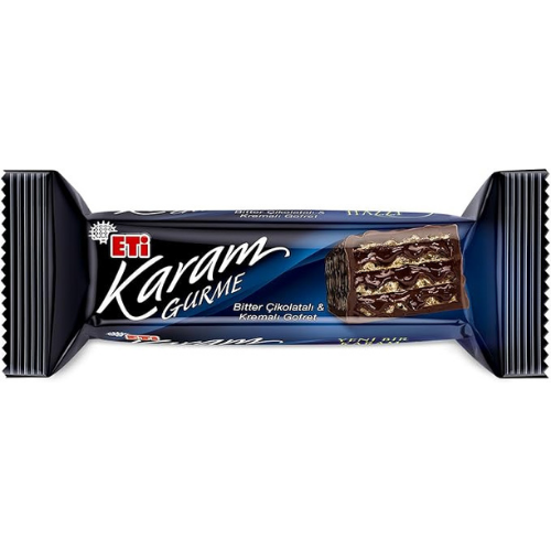 Eti - Karam Gurme Bitter Chocolate and Cream Wafer - 50 gr