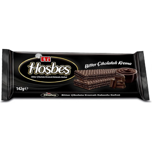 Eti Hoşbeş Dark Chocolate Cream Wafer 142g
