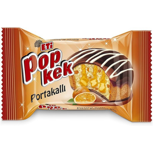 Eti - Popkek Orange Sauce Cocoa Coated Muffin - 60 gr
