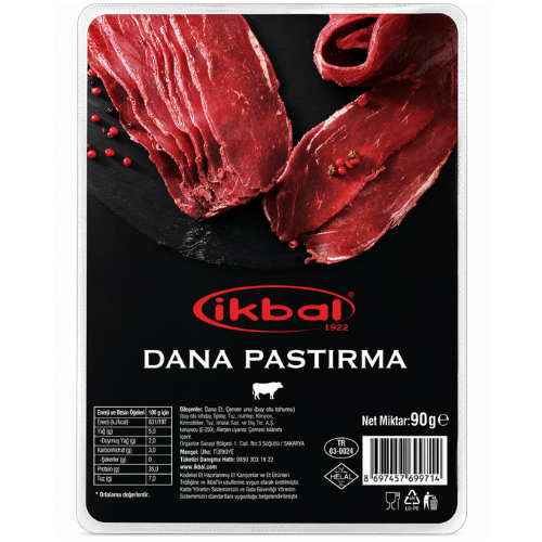 Sliced Beef Selection Pastrami 90 gr