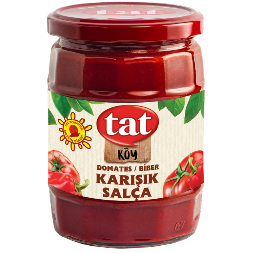 TAT - Traditional Mixed Tomato and Pepper Paste - 560 gr