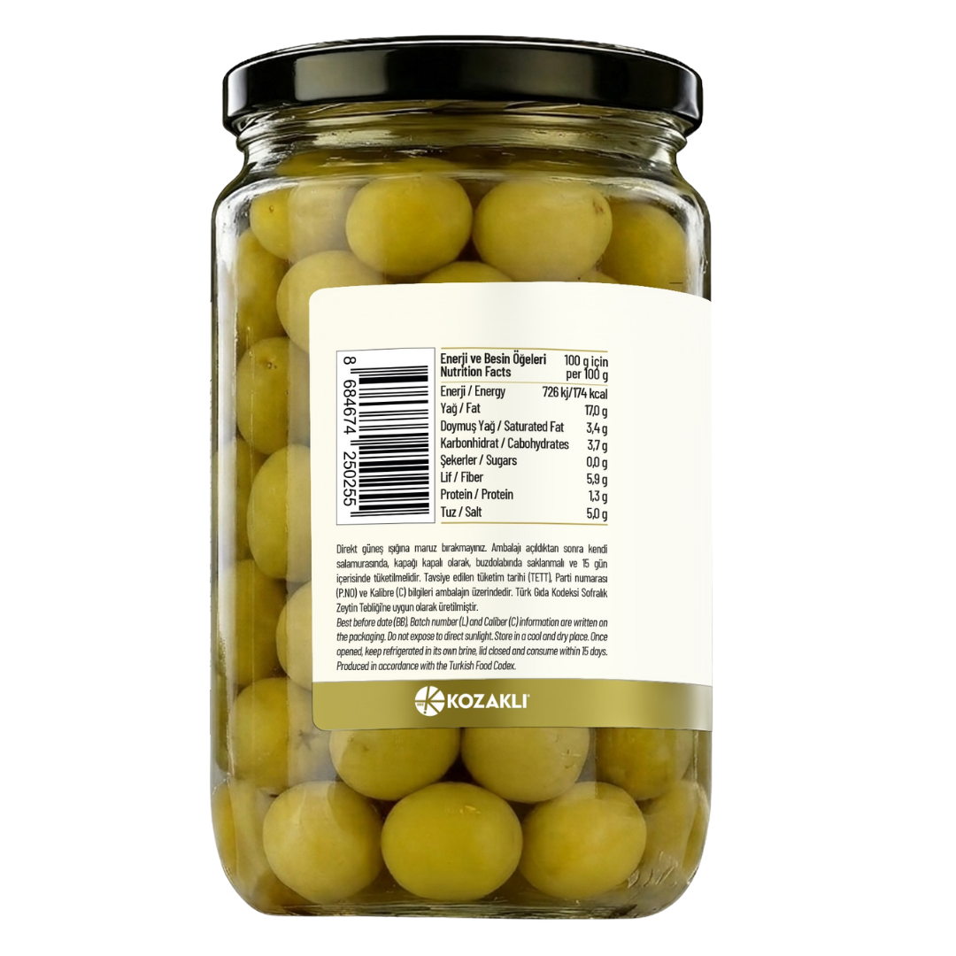 Kozoliv - Cocktail Turkish Green Olives - 400g
