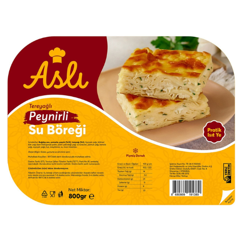 Asli Pastry Pie with Cheese (Frozen Baked) 800 gr