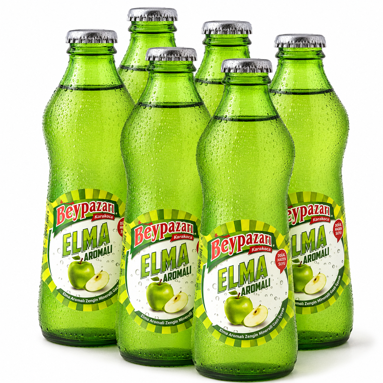 Beypazari - Apple Flavoured Natural Mineral Water - 6x200ml Pack