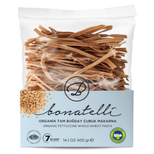 Bonatelli Organic Whole Wheat Fettuccine Pasta 400 gr