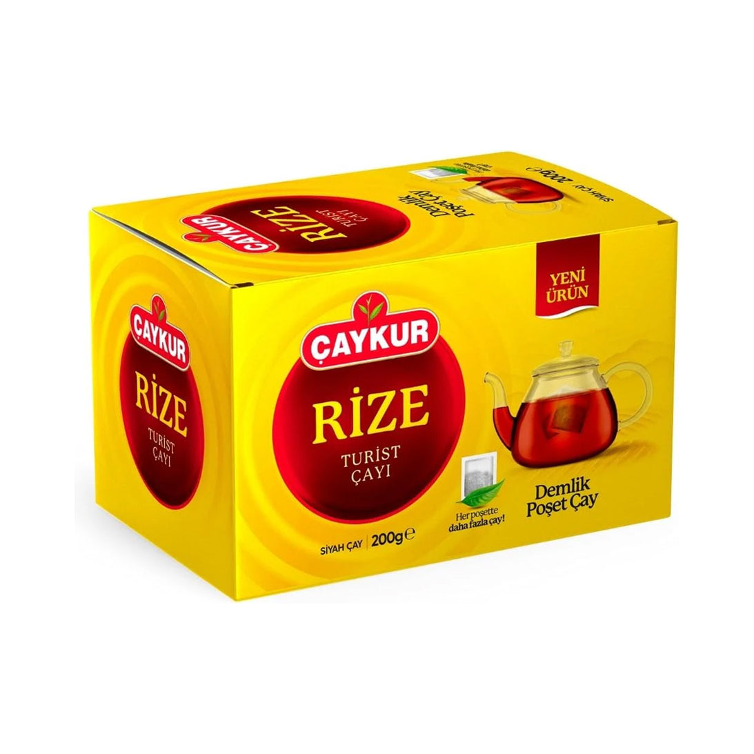 Caykur - Rize Turist Black Tea in Teapots - 200 gr