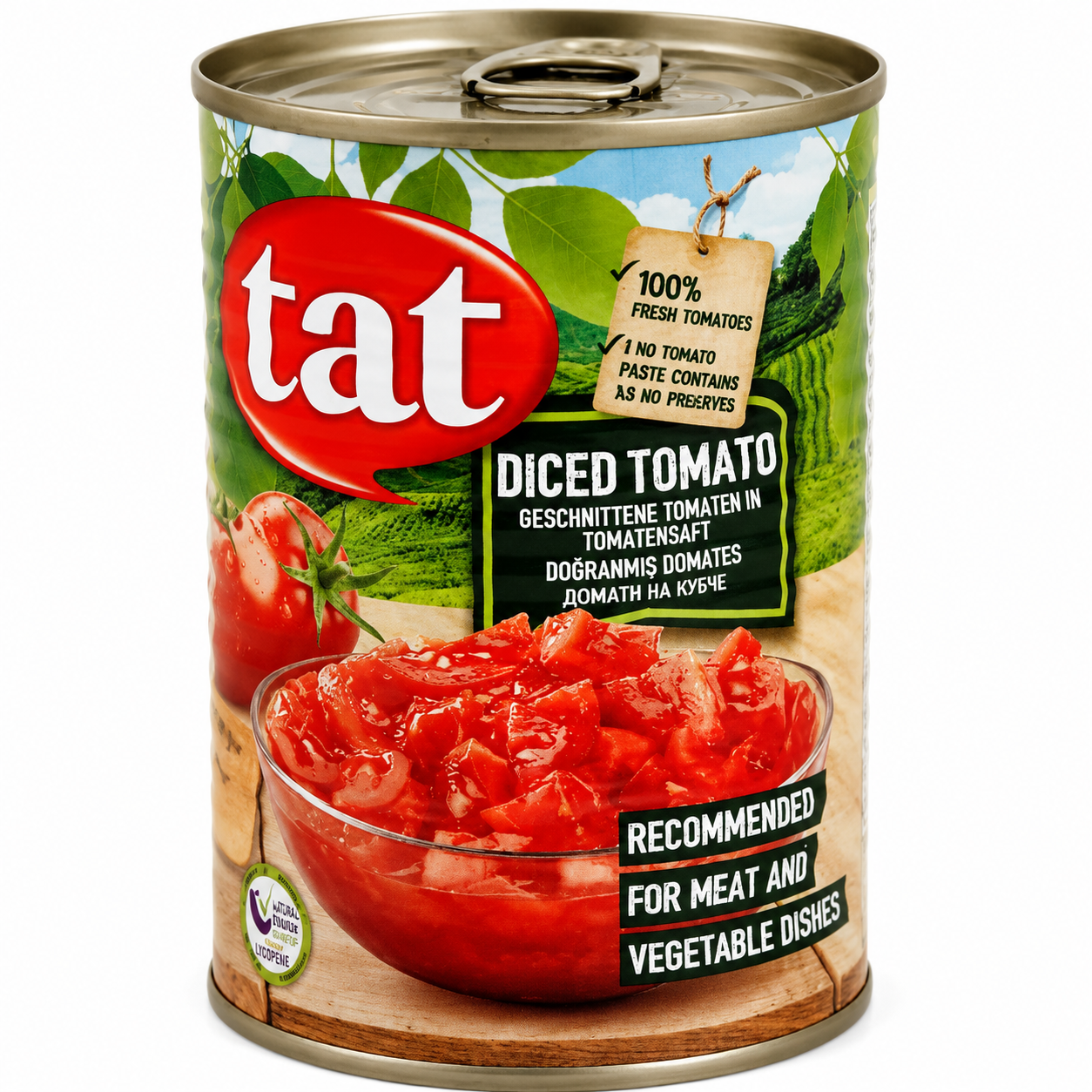 TAT - Diced Tomato - 400 gr