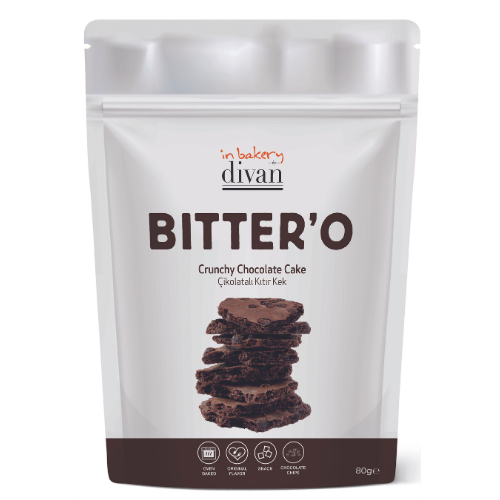 Divan Bitter'O Crunchy Chocolate Cake