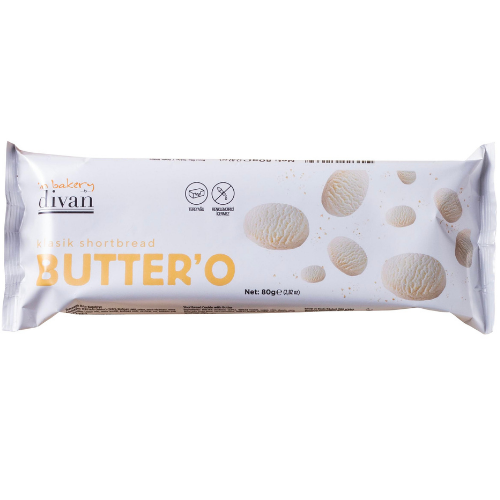 Divan Butter'O Shortbread Cookie with Butter