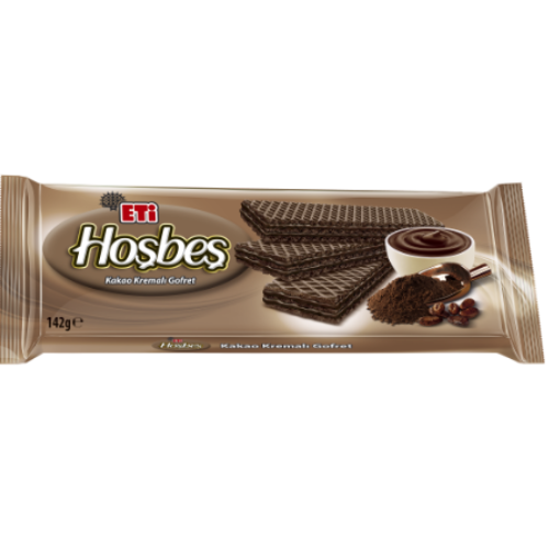 Eti Hosbes Cocoa Wafer with Cocoa Cream 142 gr