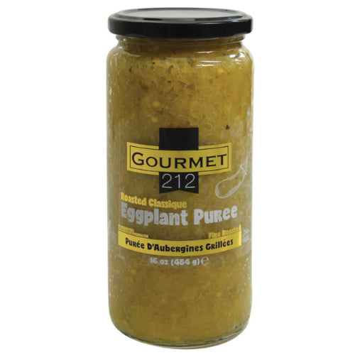 Gourmet212 Fire Roasted Eggplant Puree 454 gr