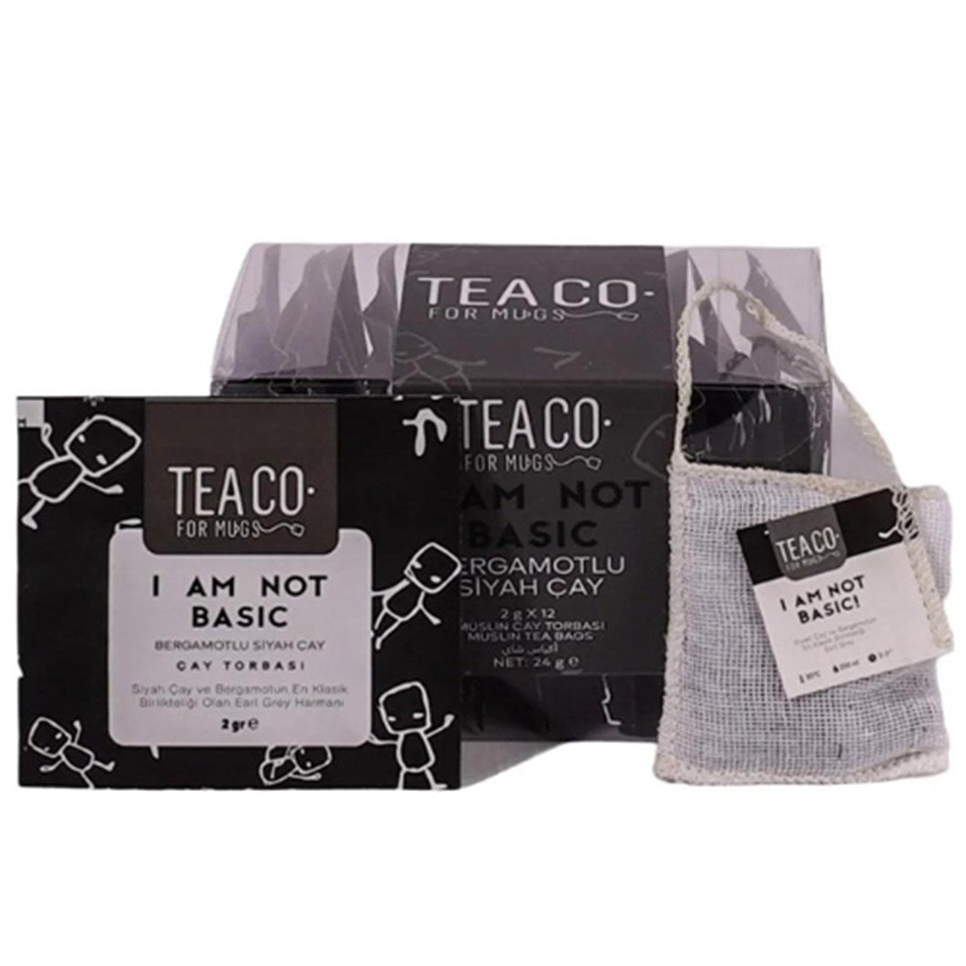 I AM NOT BASIC Black Tea Blend with Bergamot Teabag 12 Sachet - 24 gr