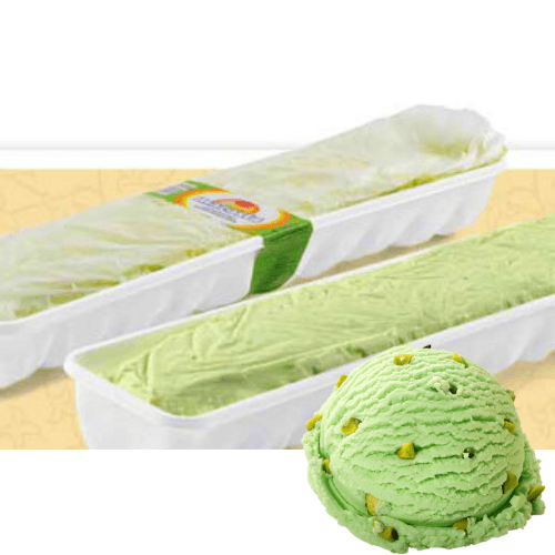 Traditional 'Maras' Ice Cream Pistachio "Kesme" Slices - 1000 gr