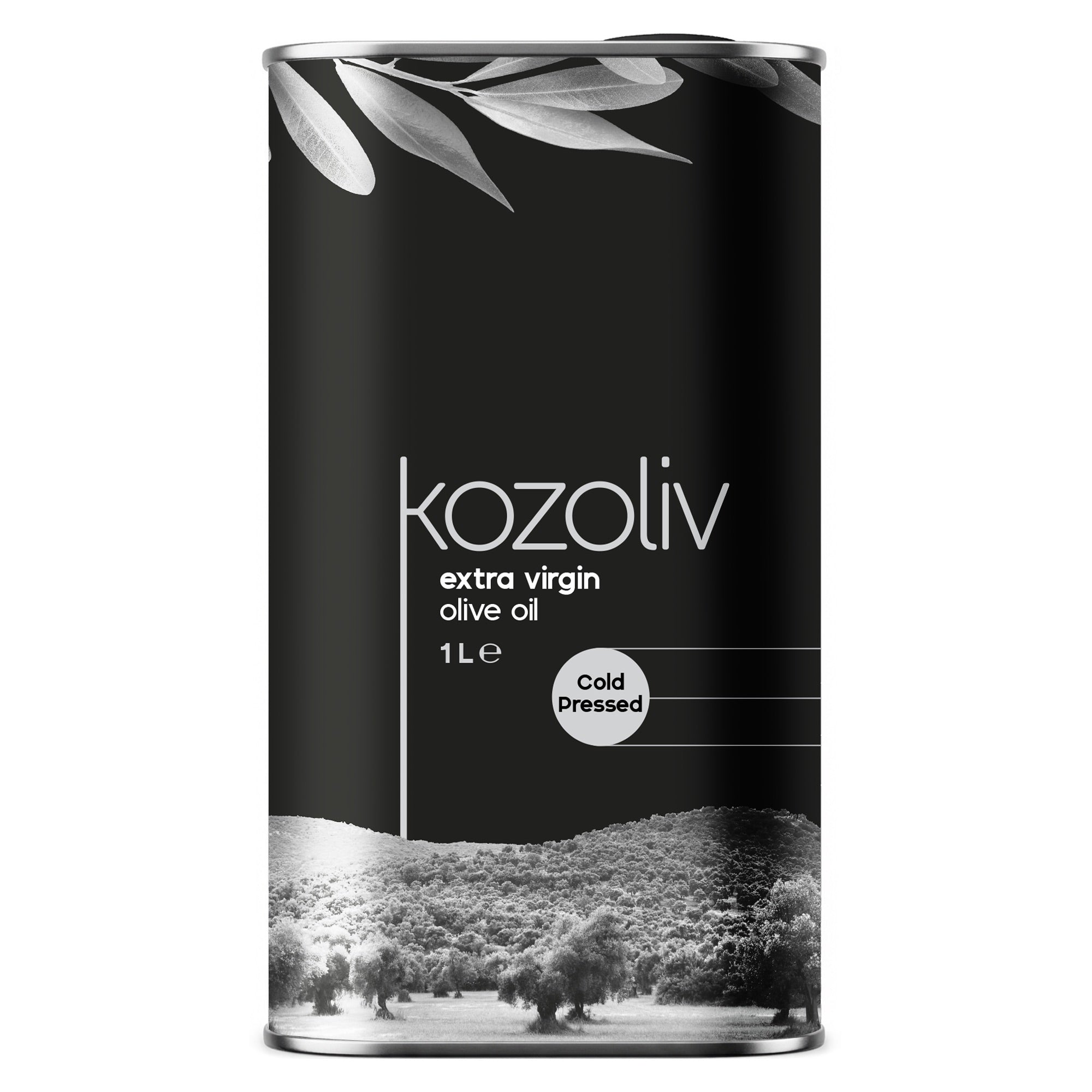 Kozoliv - Cold Pressed Extra Virgin Olive Oil -  1 L