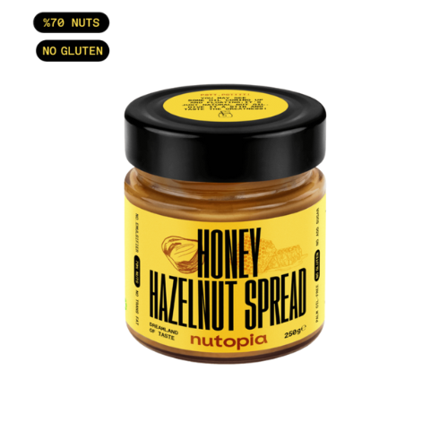 Nutopia Honey Hazelnut Spread 250 gr