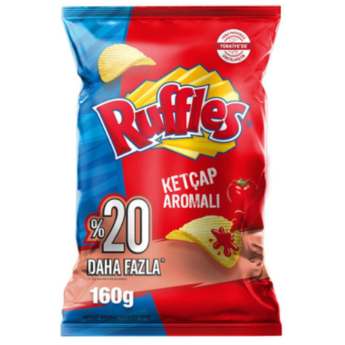 Ruffles Potato Chips with Ketchup Flavour 150 gr