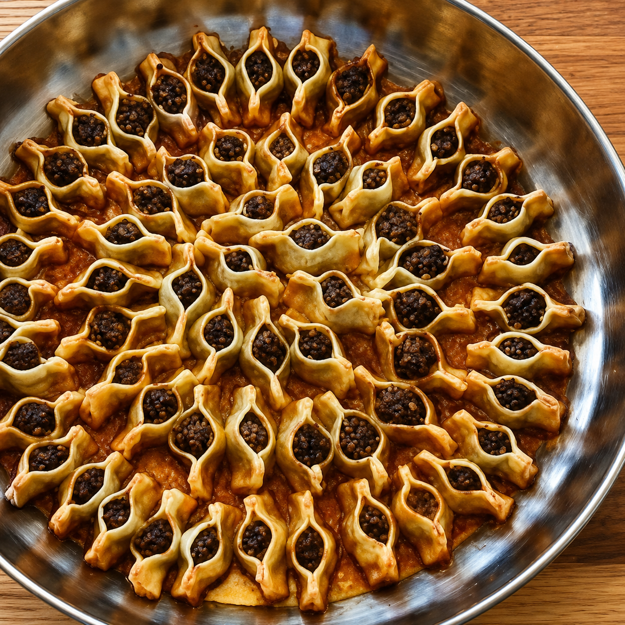 "Tepsi Manti" Turkish Ravioli in Tray 200 gr