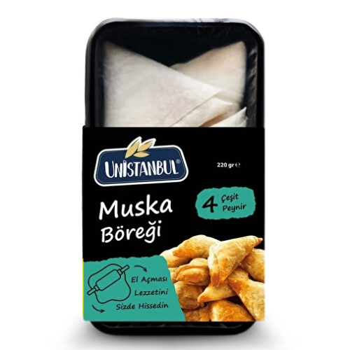 Unistanbul Muska Böreği (Triangular Pastry with Four Types of Cheese) 220 gr