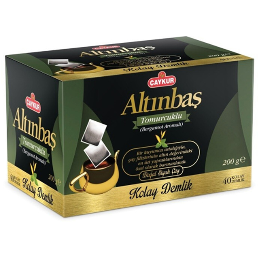 Altinbas Bergamot Aromali Teapot Bags 40 Pieces, 200 gr
