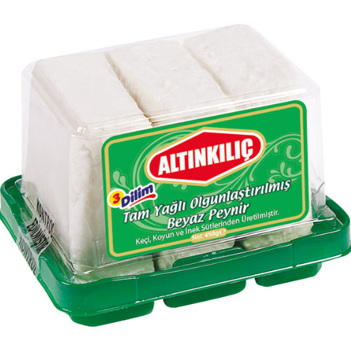 Altinkilic Full Fat White Goat Cheese Sliced Ⓖ 450 gr