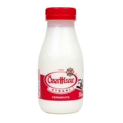 Turkish "Ayran" Glass Bottle - 245 ml