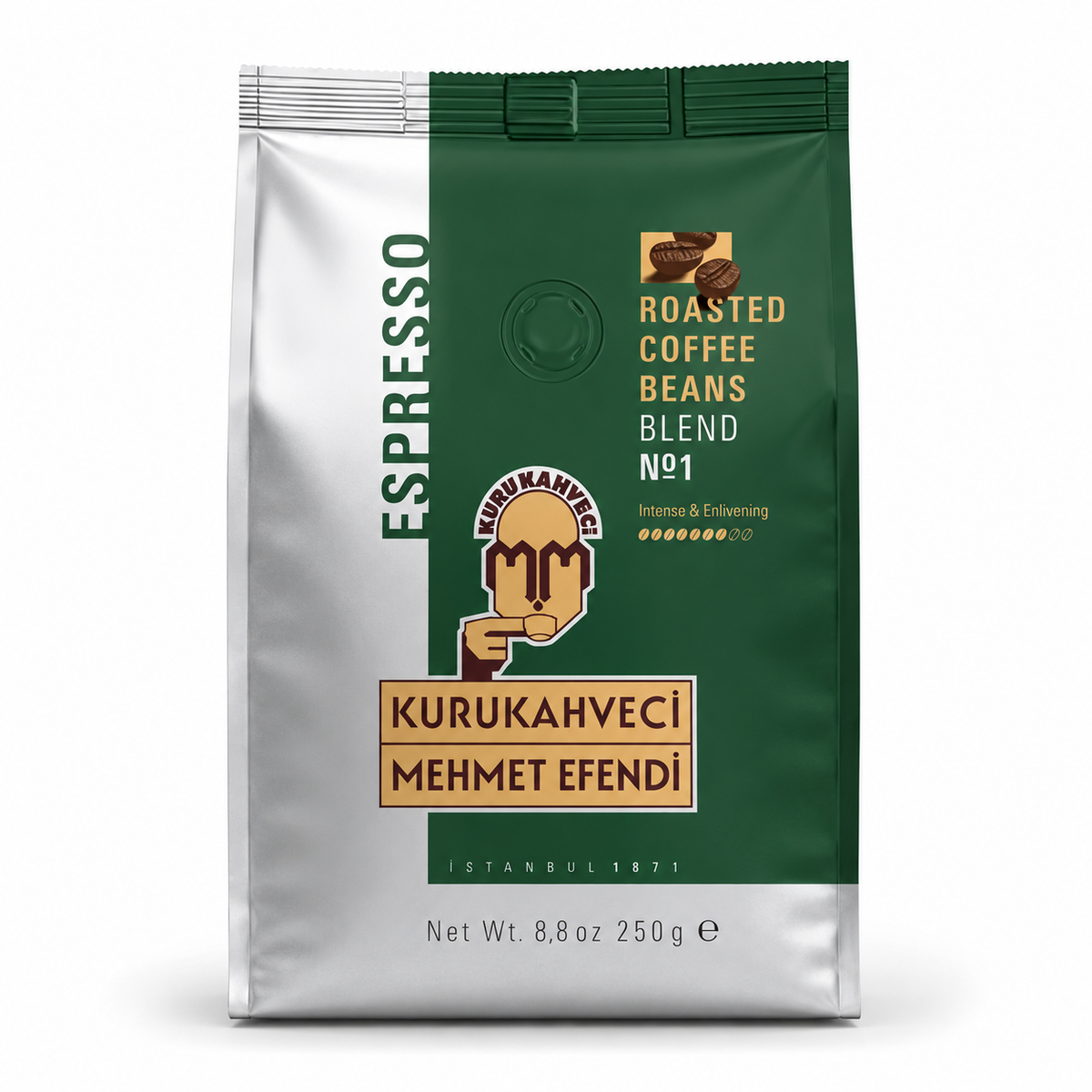 Kurukahveci Mehmet Efendi - Roasted Coffee Beans Blend No.1 - 250 g