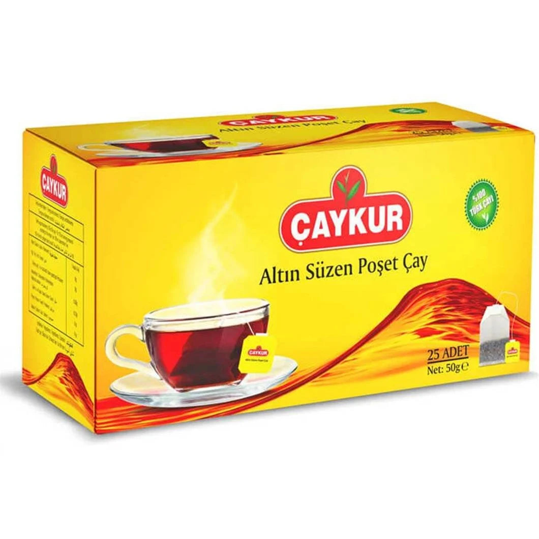 Turkish Black Tea Bags, Pack of 25