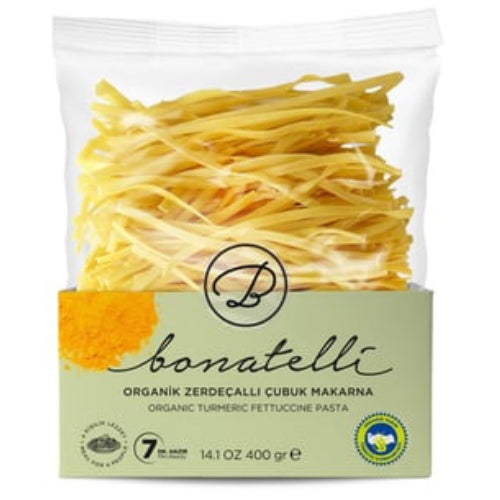 Bonatelli Organic Turmeric Fettuccine Pasta 400 gr