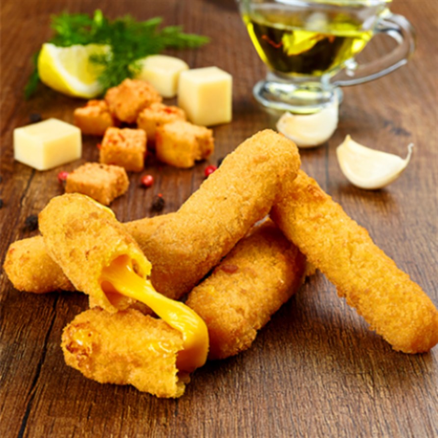 Cheddar Sticks 45 Pieces, 1000 gr