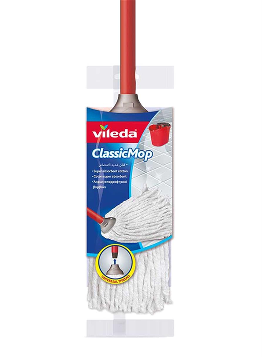 Classic Cotton Floor Mop with Stick