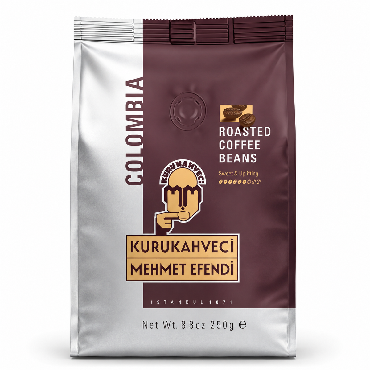 Kurukahveci Mehmet Efendi - Colombia Roasted Coffee Beans - 250 g