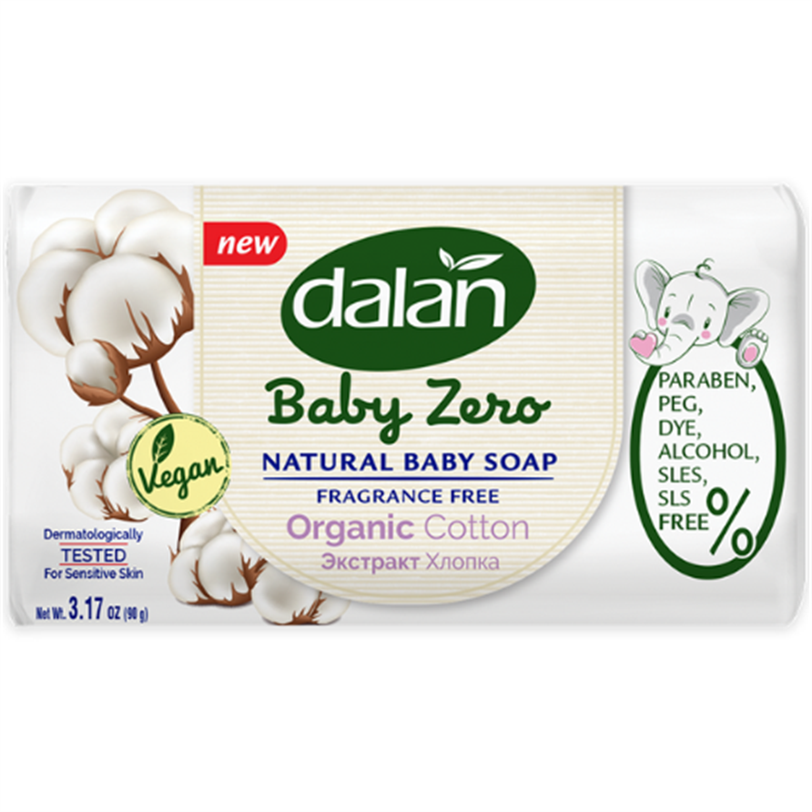 Dalan Baby Zero Natural Baby Soap Organic Cotton
