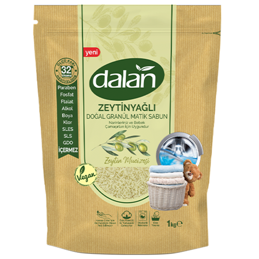 Dalan Natural Granulated Laundry Soap with Mediterranean Olive Oil