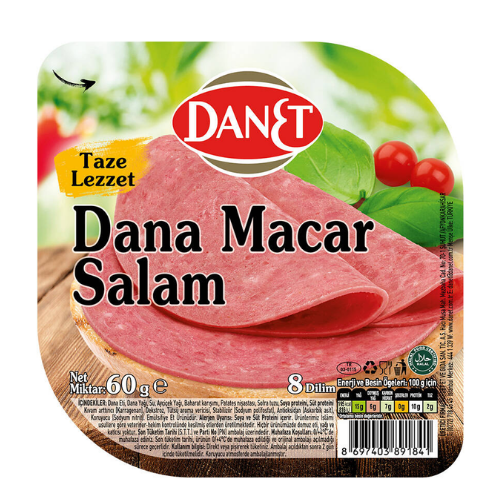 Beef Salami Sliced (Dana Macar Salam) 50 gr