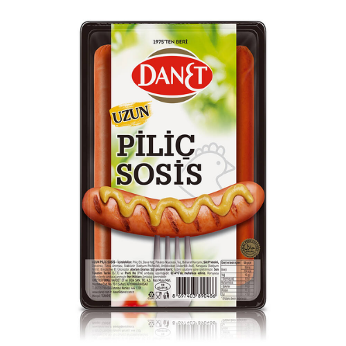 Hot Dog Chicken (Pilic Sosis) 500 gr