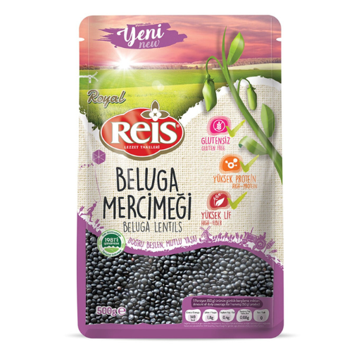 Royal Beluga Lentils 500 gr